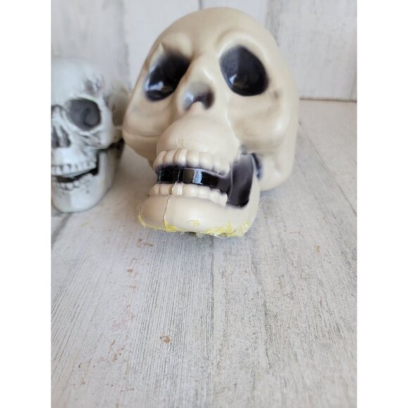 Halloween AS IS skull prop home decor figure scary‎ - Picture 4 of 11